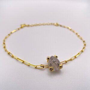 Handmade Adjustable Citrine Processed Bracelet